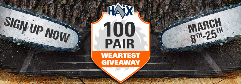 HAIX® Forestry 100 Pair Weartest